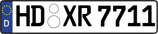 HD-XR7711
