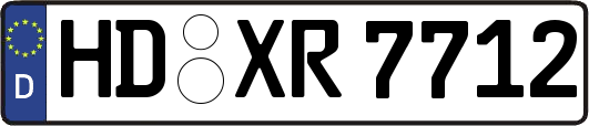 HD-XR7712