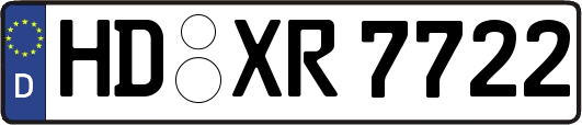 HD-XR7722