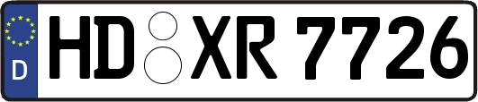 HD-XR7726