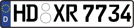 HD-XR7734