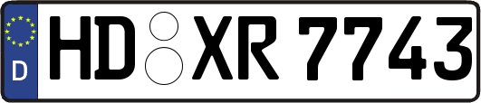 HD-XR7743