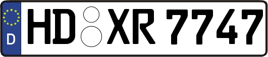 HD-XR7747