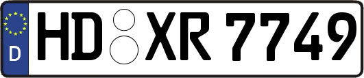 HD-XR7749
