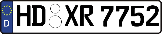 HD-XR7752