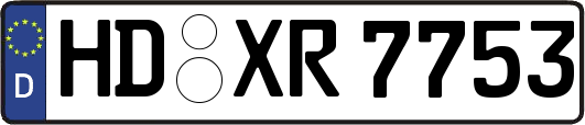 HD-XR7753