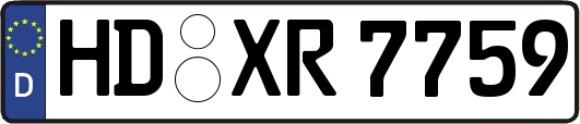 HD-XR7759