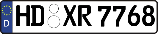 HD-XR7768