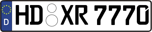 HD-XR7770