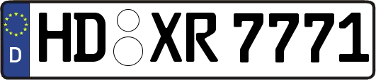 HD-XR7771