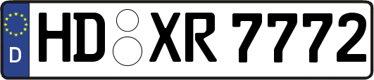 HD-XR7772