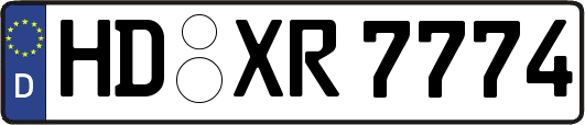 HD-XR7774
