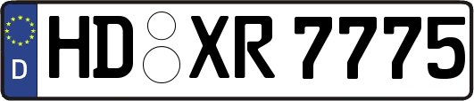 HD-XR7775