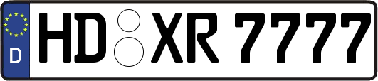 HD-XR7777