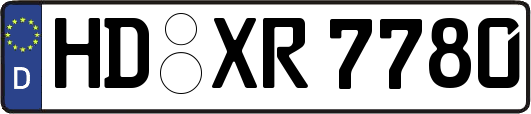 HD-XR7780