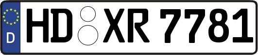 HD-XR7781