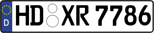 HD-XR7786