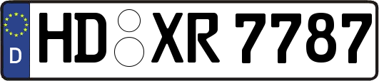 HD-XR7787