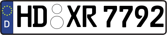HD-XR7792