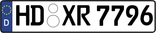 HD-XR7796