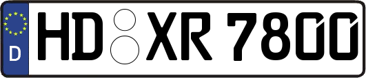 HD-XR7800