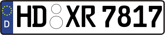 HD-XR7817