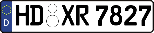 HD-XR7827