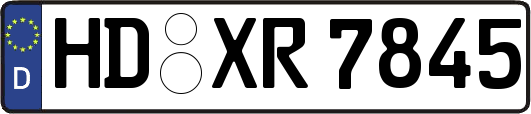 HD-XR7845