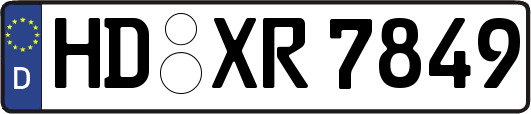 HD-XR7849