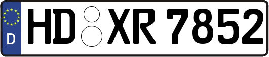 HD-XR7852