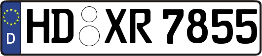 HD-XR7855