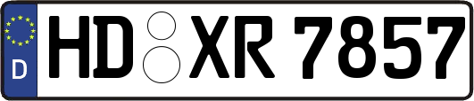 HD-XR7857