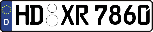 HD-XR7860