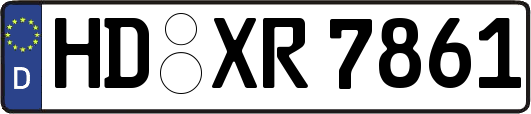 HD-XR7861