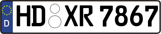 HD-XR7867