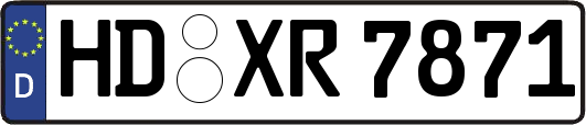 HD-XR7871