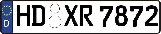 HD-XR7872