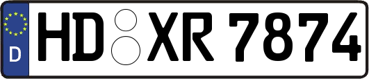 HD-XR7874
