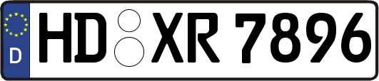 HD-XR7896