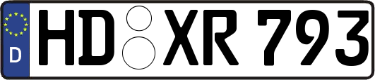 HD-XR793