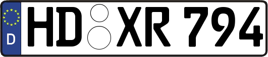 HD-XR794