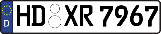 HD-XR7967