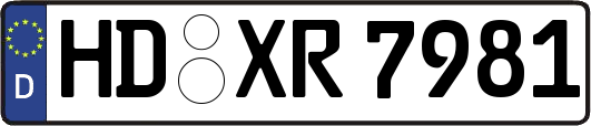 HD-XR7981
