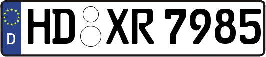 HD-XR7985