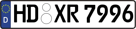 HD-XR7996