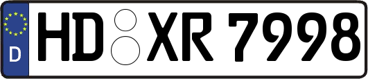 HD-XR7998