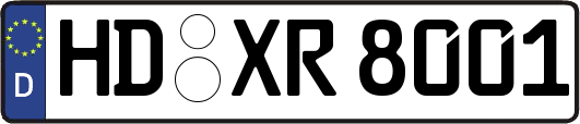 HD-XR8001