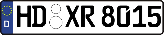 HD-XR8015