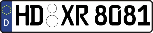 HD-XR8081
