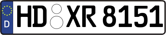 HD-XR8151